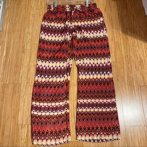 Harmony & Havoc Hippy Boho Summer Light Pants Sz S